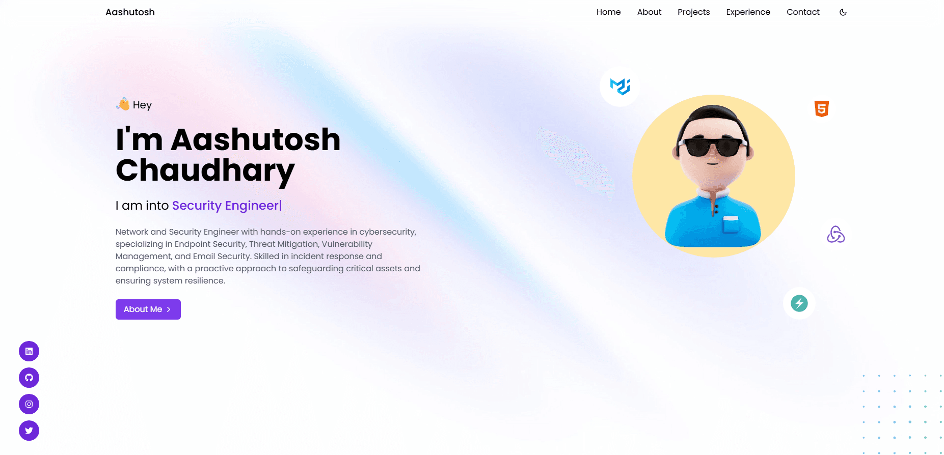 Next-Gen Portfolio Website